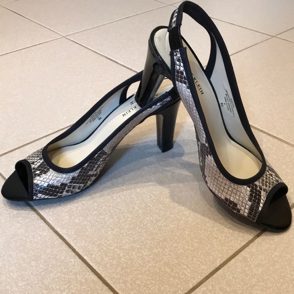 anne klein peep toe slingback